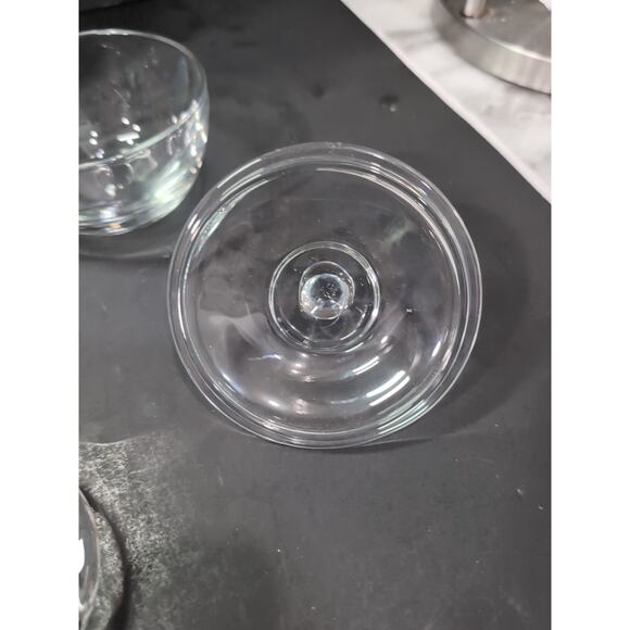 Anchor Hocking Clear 5 Piece Table Service, Savannah Shakers, Glass Serving Set - Picture 8 of 11